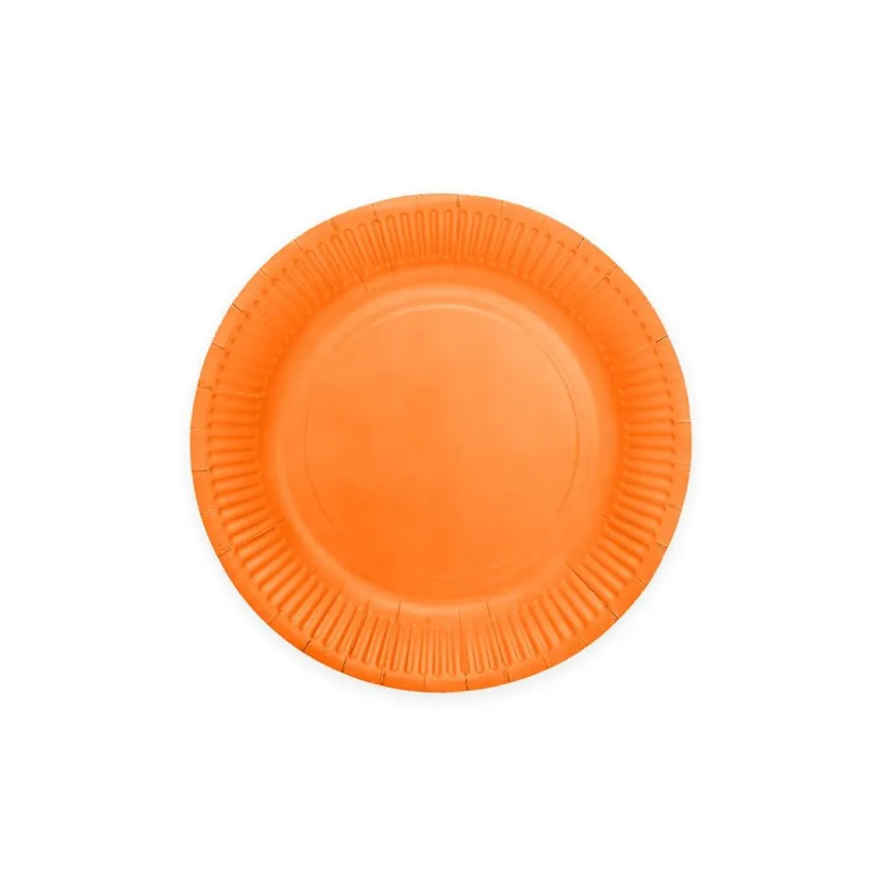 Orange Asjetter 8 stk