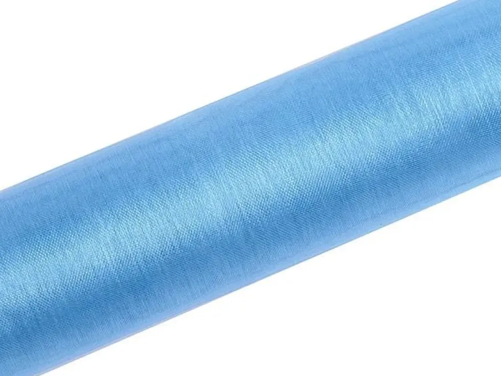 Organza Sky-Blue, 0,16 x 9 m