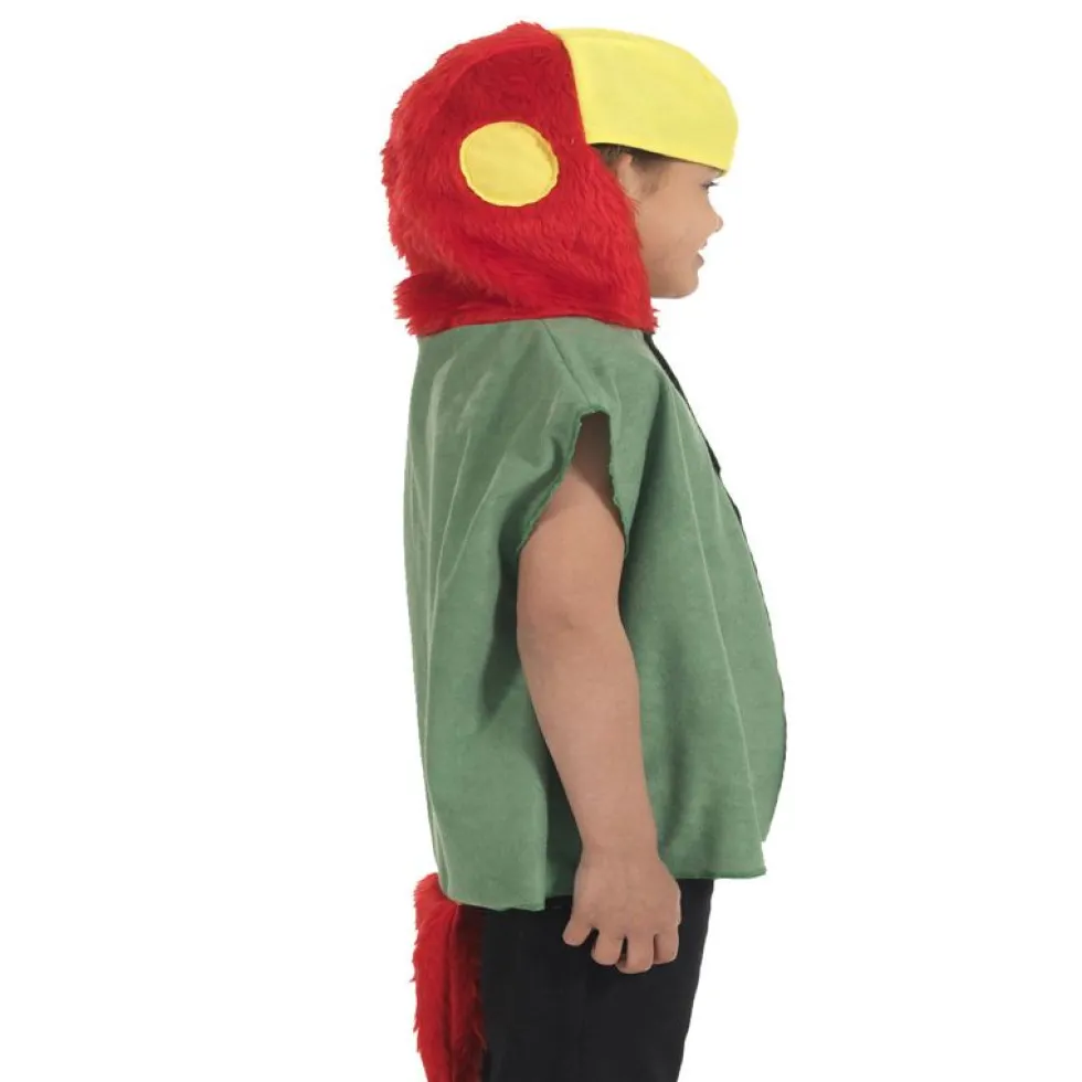 Papegøyevest One-Size (2-8 år)