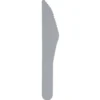 Papir Kniver Sølv 10 stk