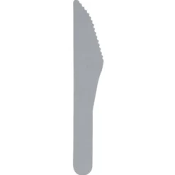 Papir Kniver Sølv 10 stk
