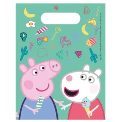 Peppa Gris Godteposer, 6 stk