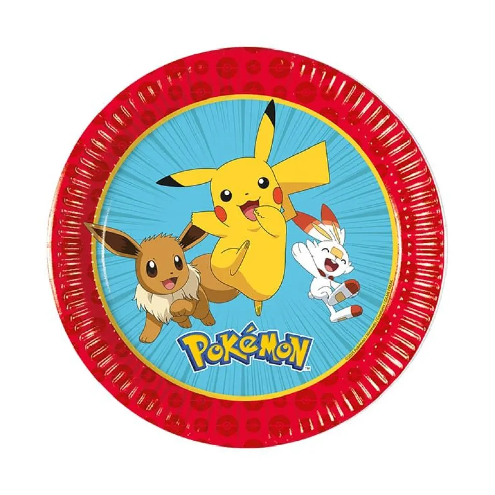 Pokemon Asjetter, 8 stk.