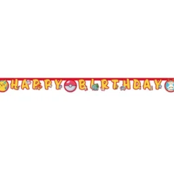 Pokemon Happy Birthday banner