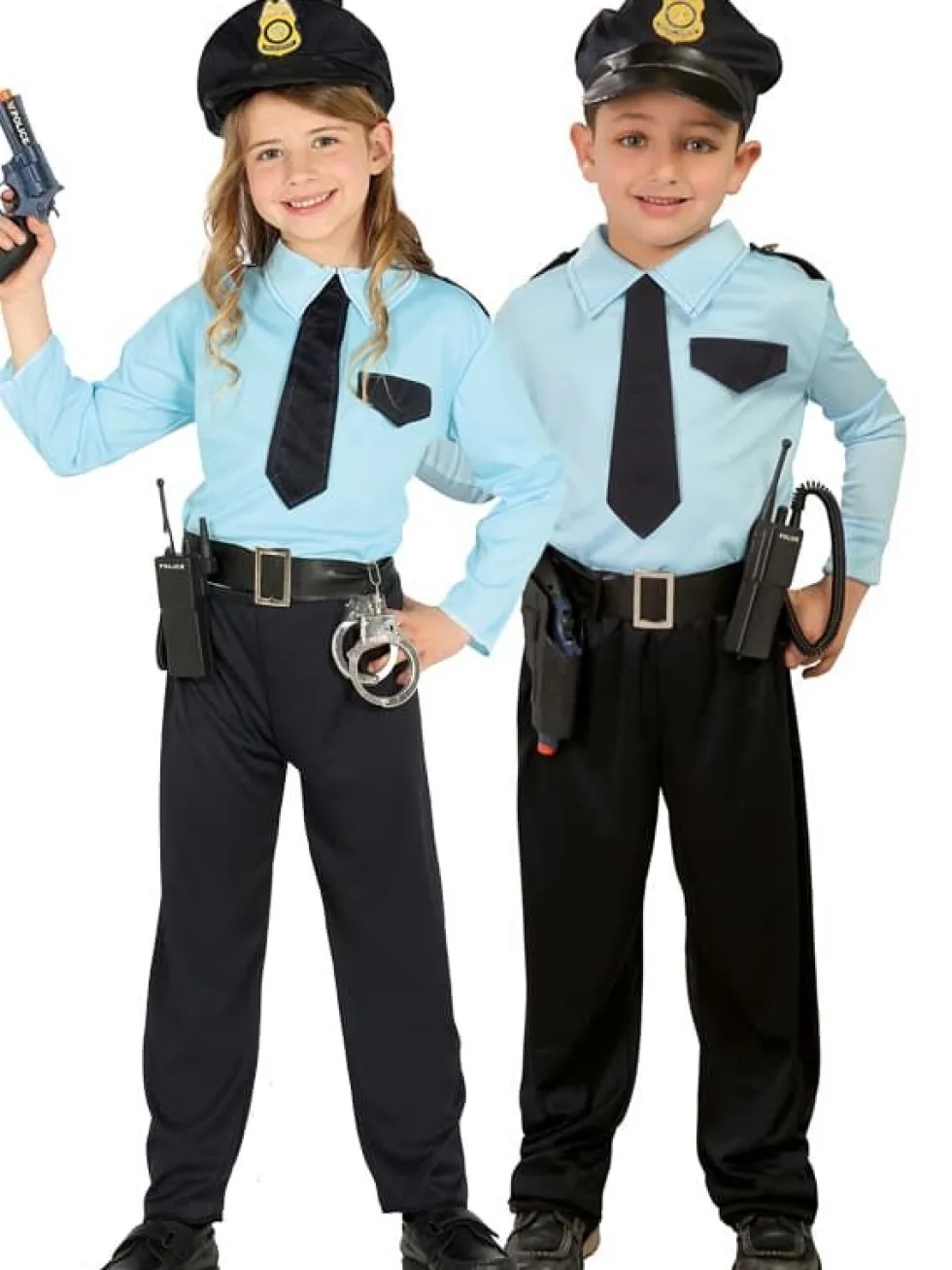 Politiuniform Barnekostyme