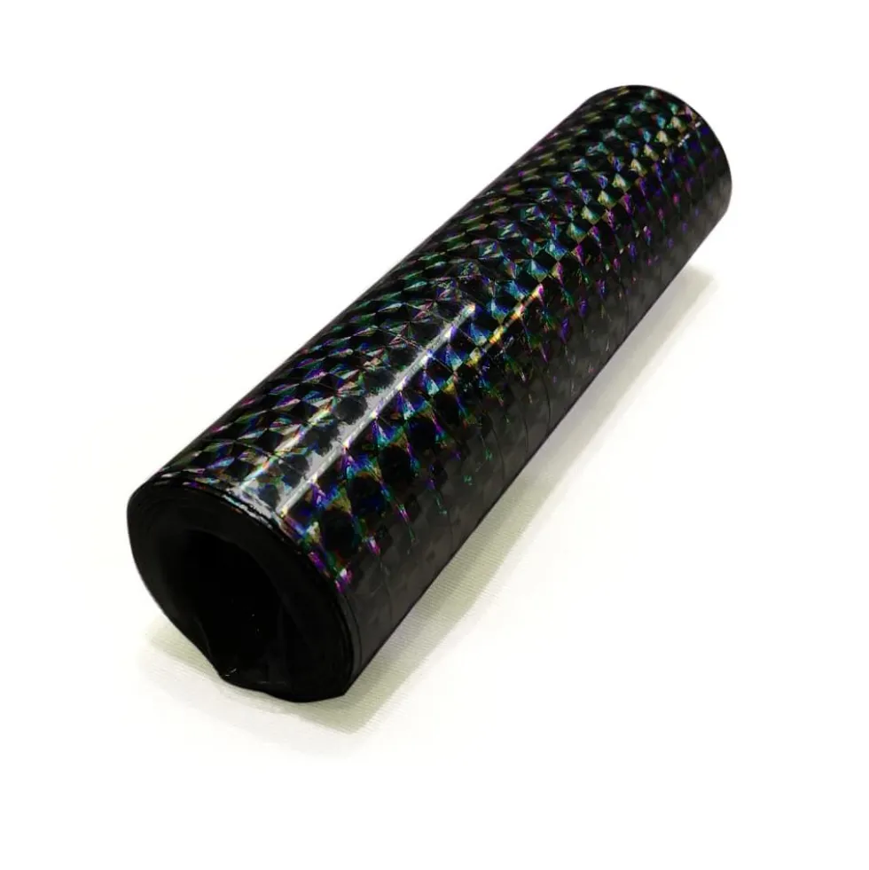 Serpentiner Holografisk Sort