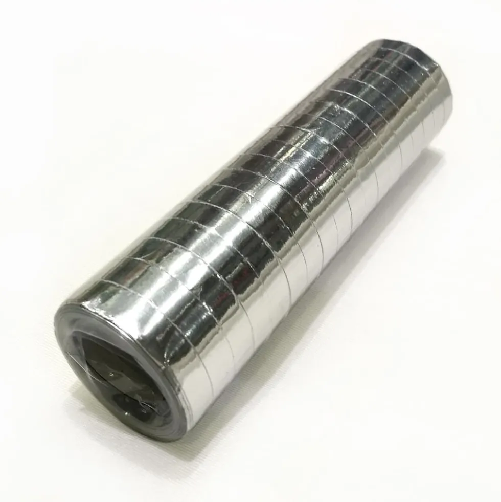 Serpentiner Metallisk Sølv
