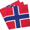 Servietter Norske Flagg, 20 stk