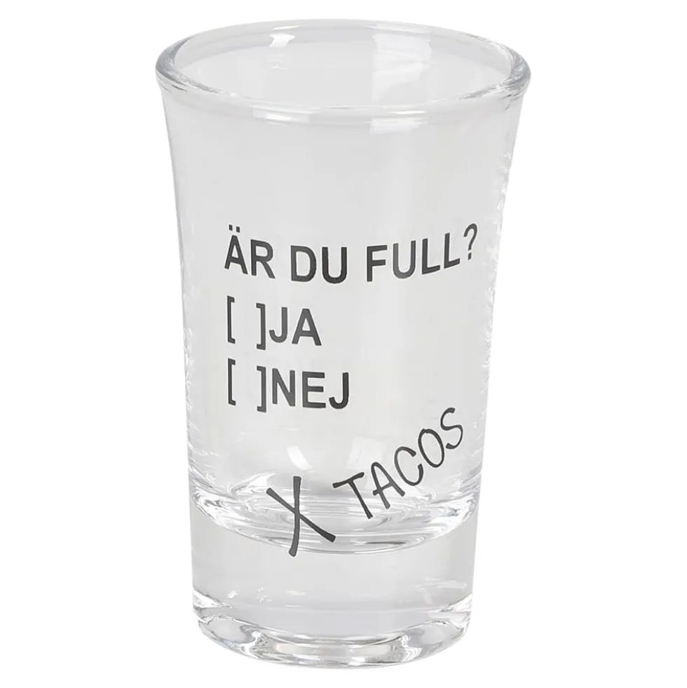 Shotteglass Er du full