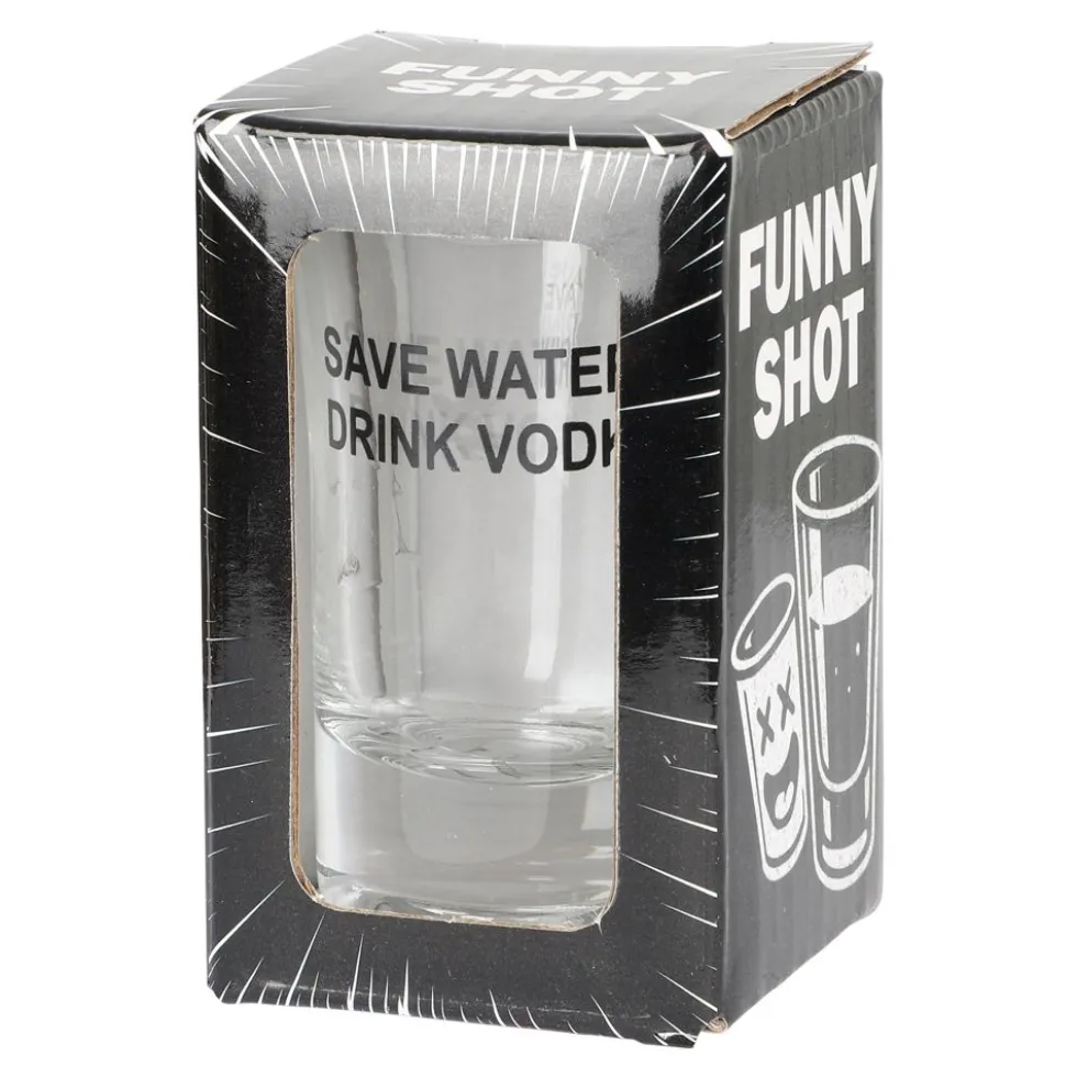 Shotteglass Save Water