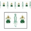 Skinnende Kløver St.Patricks Day Girlander