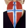 Skjegg i flaggfarge Norge
