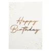 Stort bursdagskort A4 - Happy Birthday