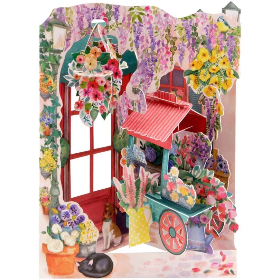 Swing cards Blomsterhave