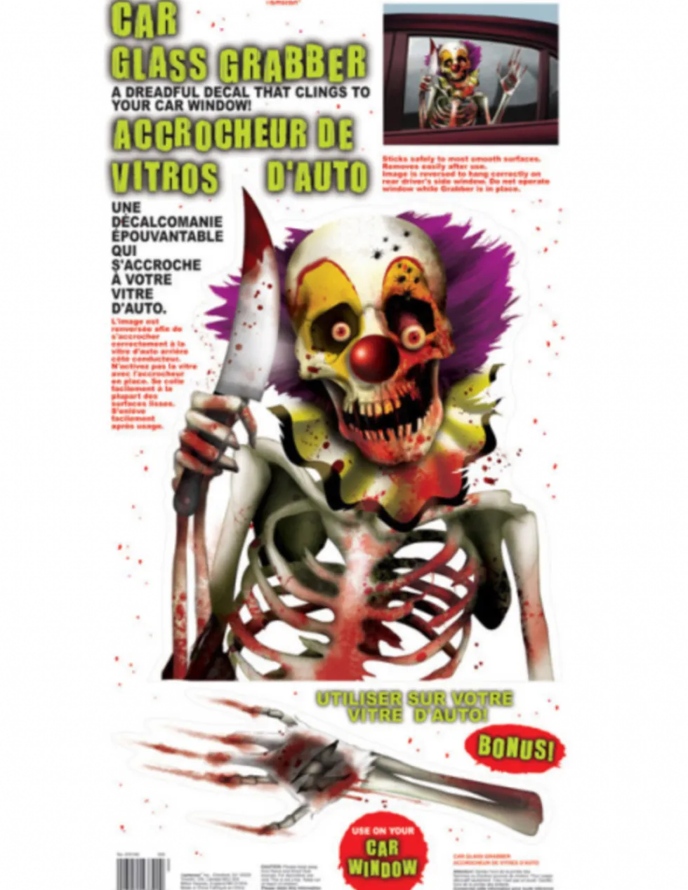 Vindu/Glass dekor, Creepy Carne