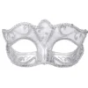Øyemaske Venice Felina Sølv